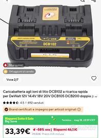 Caricabatterie al litio