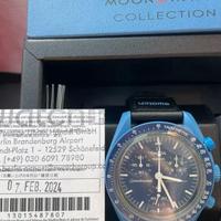 MoonSwatch “Mission to Neptune” con scontrino