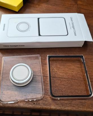 custodia trasparente per Galaxy Z flip 5 