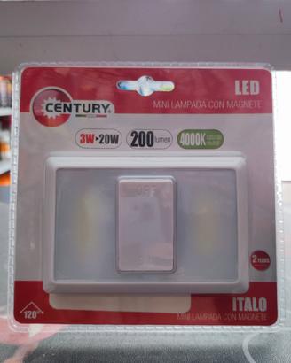 Lampada led mini con magnete 