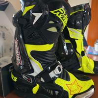 Stivali Moto in carbon e pelle