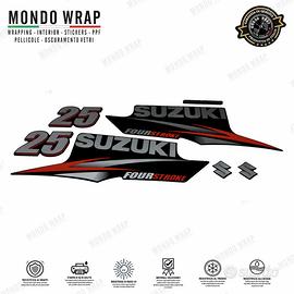 Adesivi barca Calandra Suzuki four stroke 25