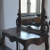 Console con Specchiera Stile Luigi XVI Legno