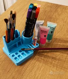 Organizer da Scrivania per Pittura e Arte 