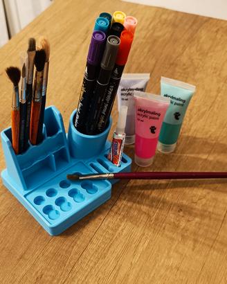 Organizer da Scrivania per Pittura e Arte 