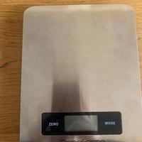 Bilancia cucina NON funzionante in acciaio