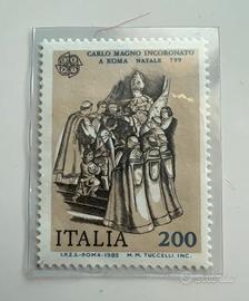 Francobollo da collezione Carlo Magno