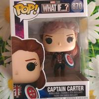 Funko Pop Marvel Studios Captain Carter What if?