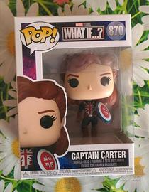 Funko Pop Marvel Studios Captain Carter What if?