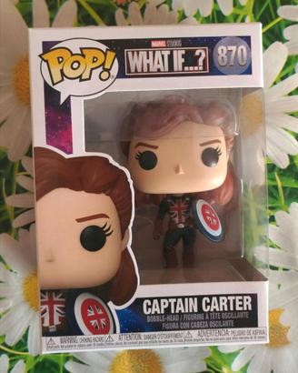 Funko Pop Marvel Studios Captain Carter What if?