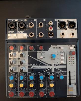 Soundcraft Notepad-8FX 