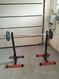 Rack con pesi