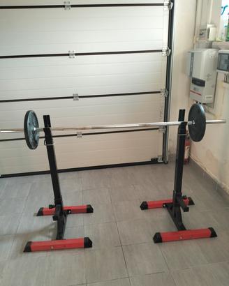 Rack con pesi