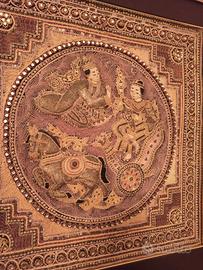 Arazzo di provenienza tailandese realizzato a mano