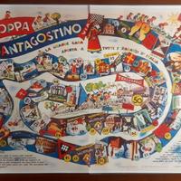 GIOCO DELL'OCA VINTAGE Coppa Santagostino RIPRODUZ