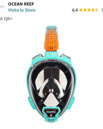 Maschera Aria QR+ ocean reef