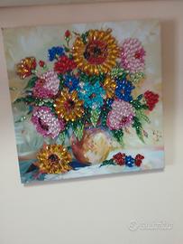 quadretti lavorati a mano