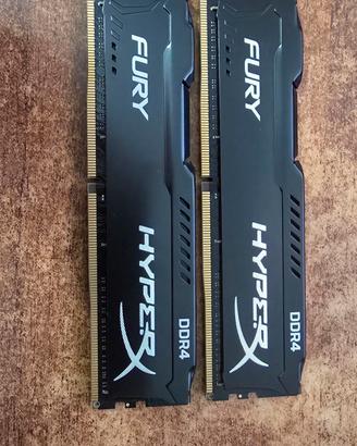 Kingstone hyperx Fury 32Gb DDR4 2133MHz CL14