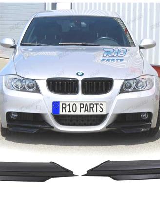 SPLITTER PARAURTI PER BMW E90 E91 05-08 PACK M NER