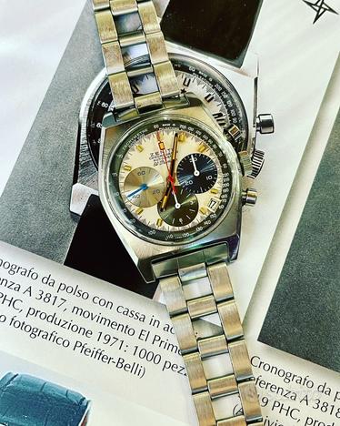 Zenith el primero A3817 rare watch, usato usato  Torino