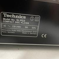 Technics SL-PG3 COMPACT DISC PLAYER