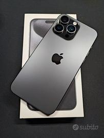 IPhone 15 Pro Max 256GB + Cover e vetri