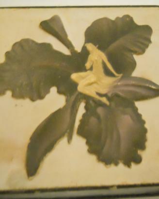Aerocipria  ORCHIDEA NERA N° 5 SATININE anni 40/50