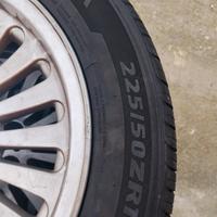 cerchi con treno gomme