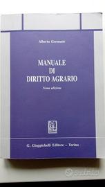 manuale di diritto agrario, nona edizione 