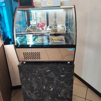 Vetrina refrigerata positiva da banco