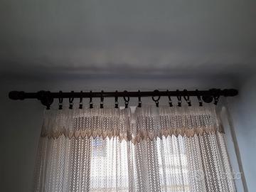 Bastoni in legno per tende