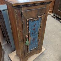Comodino credenza dipinta antica