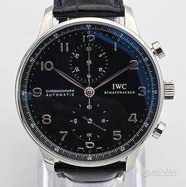 IWC PORTOGHESE 3714 IN ACCIAIO FULL SET!