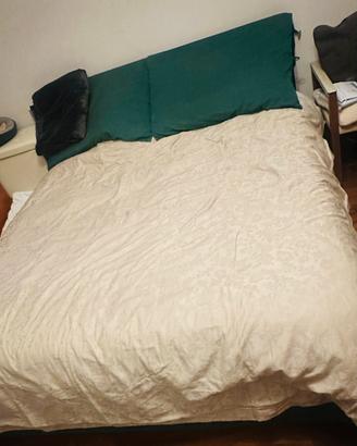 Letto matrimoniale contenitore  doghe ie comodini
