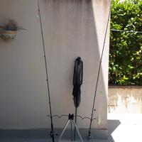 set PESCA lancio/spinning 