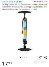 pompa di gonfiaggio per bici