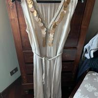 Vestito donna molto bello lino e cotone