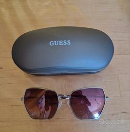 Occhiali da sole Guess esagonali come nuovi 