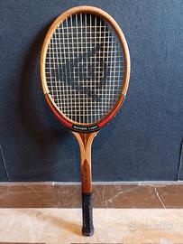 Racchetta tennis legno anni '80