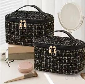 Borsa Da Toilette per Cosmetici da Donna 2 Borse