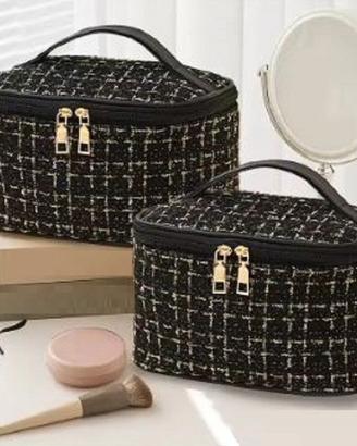 Borsa Da Toilette per Cosmetici da Donna 2 Borse