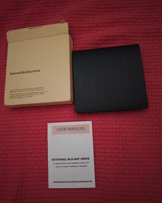 Masterizzatore BD BlueDisk BluDisk DVD esterno