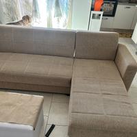 Divano letto e contenitore