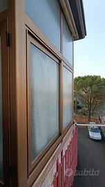 Veranda in alluminio