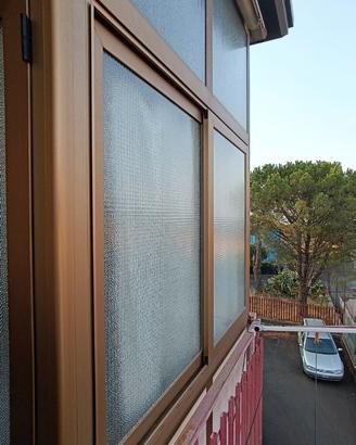 Veranda in alluminio