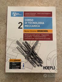 Libri Tecnologia Meccanica Hoepli vol. 2 NUOVO