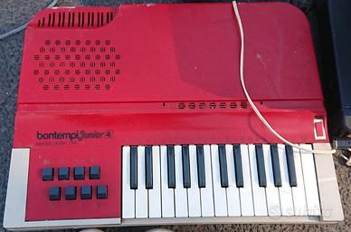 BONTEMPI JUNIOR 4 ELECTRIC ORGAN 258 VINTAGE 1970