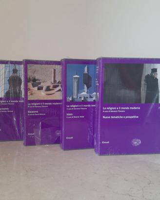 "Le religioni e il mondo moderno" Einaudi 4 voll.