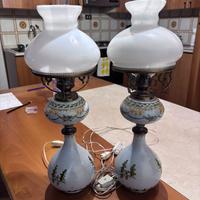 Coppia Lampade in Ceramica di Faenza “Cortesi”