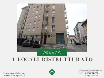 Ornago- 4 locali ristrutturato con cantina e box